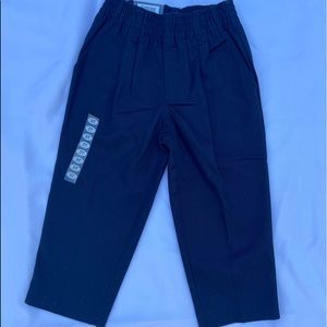 Toddler Gray Pull On Pant Pleated Universal School